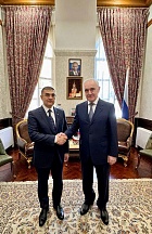 О встрече Посла России на Кипре Мурата Зязикова с Послом Турменистана Тойли Комековым