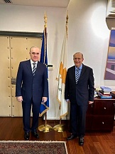Ambassador Murat Ziazikov met with Cyprus Foreign Minister Ioannis Kasoulides