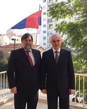 Ambassador Murat Ziazikov met with Ambassador of Serbia Marko Blagojević